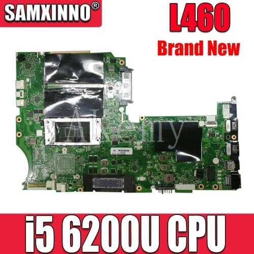 BL460 NM-A651 motherboard For Lenovo ThinkPad L460 laptop FRU motherboard 01AW259 CPU i5 6200 DDR3 BL460 mainboard motherboard