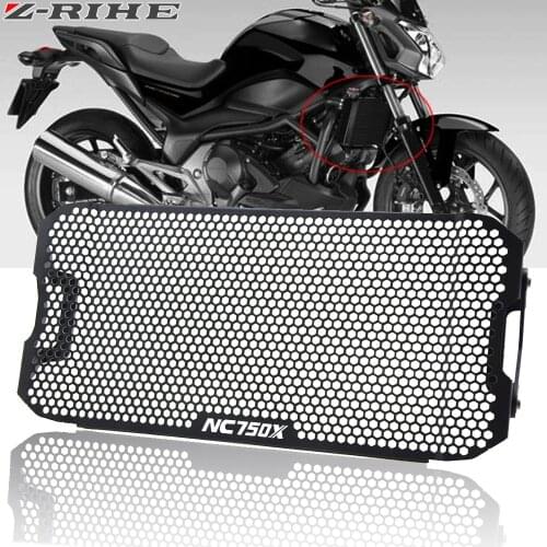 Black Motorcycle Accessories Radiator Guard Protector Grille Grill Cover For HONDA NC750 NC750 X/S NC 750S NC 750X NC750X NC750S