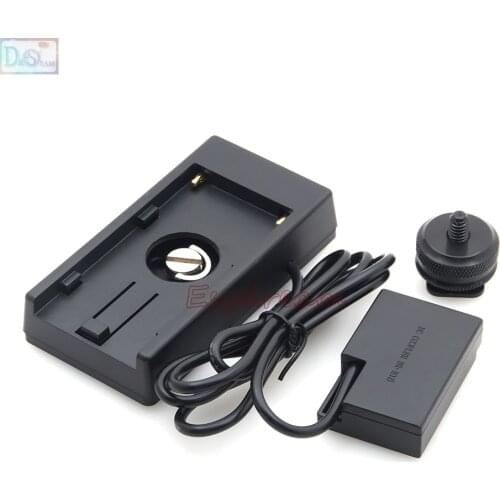 Dummy Battery Adapter Mount Plate Power Supply NP-F970 NP F970 to LP-E17 LP E17 for Canon 850D 800D 750D 760D 250D 200D SL3