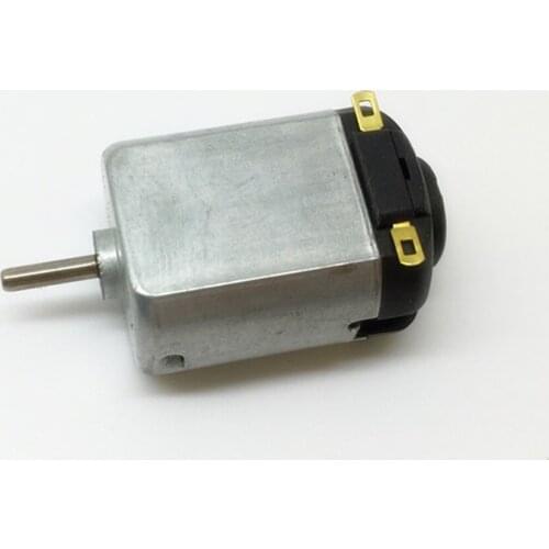 Miniature double ring 130 carbon brush motor DC 3V-7.4V 33020RPM high speed and large torque toy model four-wheel drive motor