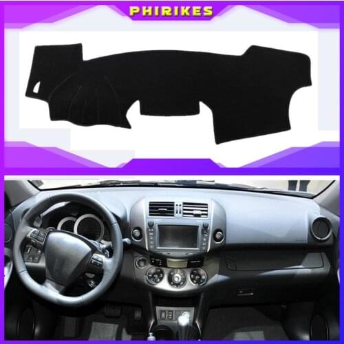 For Toyota RAV4 RAV 4 2009 2010 2011 2012 Right Left Hand Drive Car Dashboard Covers Mat Shade Cushion Pad Carpets Accessories