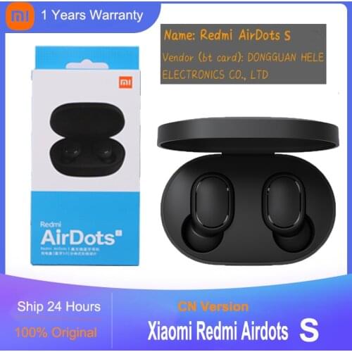 Original Xiaomi Airdots S Tws Redmi Airdots Pro 2 Earbuds Wireless Earphone BT 5.0 Gaming Headset With Mic Voice Control