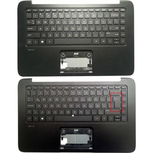 Laptop Palmrest Upper Case for HP Split X2 13-M100 13-G000 13-F000 13-M001TU Notebook Computer Case 737219-001 Black