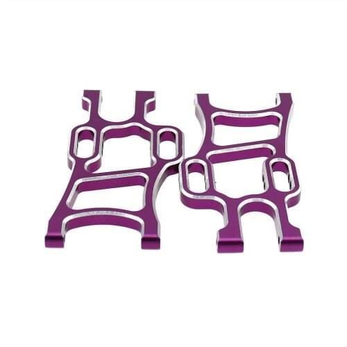RCAWD Purple Rear Lower Suspension Arm A-Arm For RC Hobby Model Car 1/10 HSP Redcat Himoto 108021P Upgraded Parts