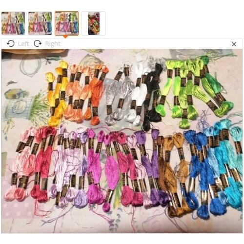 10/20/ 40/50 silk embroidery100% silk thread Spiraea embroide silk thread small sticks embroidery cross stitch