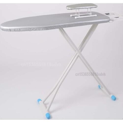 Folding Thick Steel Pipe Heat Insulation Ironing Board High-end Hotel Double-layer Cotton Pad Vertical Ironing Board