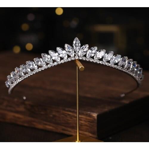 Crown Bridal Head Jewelry Wedding Princess Rhinestone Luxury Hair Accessories Wedding Birthday Holiday LXH