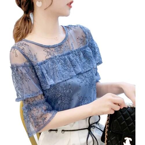 Блузки с цветами XLMJDZGS China At AliExpress