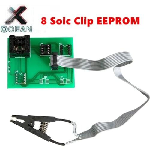 XPROG Eeprom board UPA USB v1.3 programmer upa usb adapter with soic 8 sop8 test clip for xprog V5.60/V5.70/V5.74/V5.84/UPA