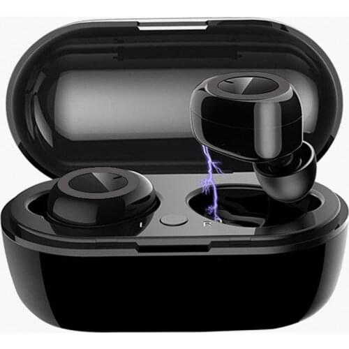 Y50 Bluetooth 5.0 Button Control Noise Cancelling Earphones with Charging Case