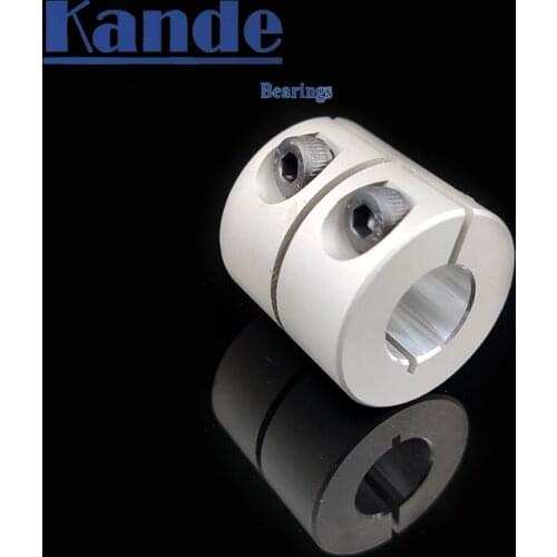 Kande Bearings 1pc Rigid Shaft Coupler Clamp Stepper Servo Motor Coupling 3d Printer Parts 3/4/5/6/6.35/8/10 D20L25