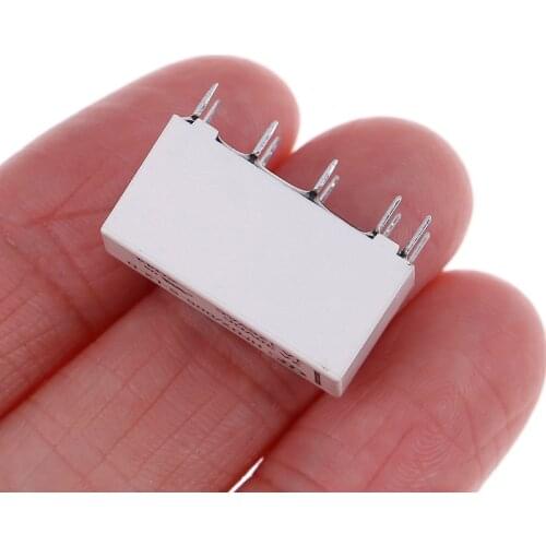 12V Coil Bistable Latching Relay DPDT 30VDC 2A 1A 125VAC HFD2/005-S-L2-D Realy Low Power HUXUAN Piece 0.01kg (0.02lb.)