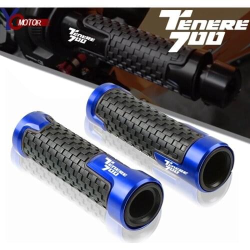 2pcs/1 Pair Mountain Road Cycling Bicycle Handlebar Grips Rubber Anti-slip Handle Grip For YAMAHA TENERE700 Tenere700 2019-2020