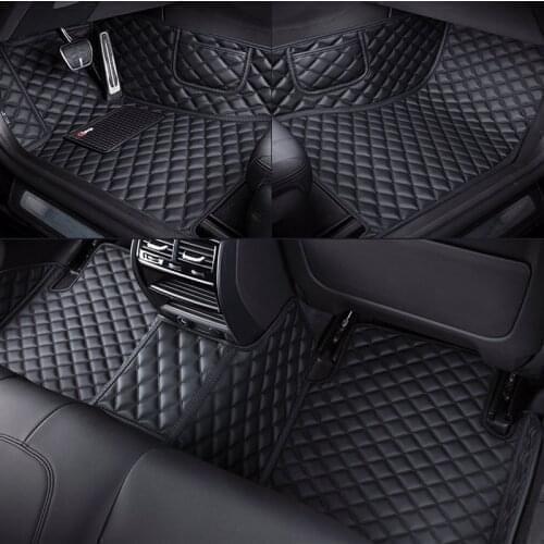 Car floor mats for fiat grande punto freemont bravo egea panda 500 accessories