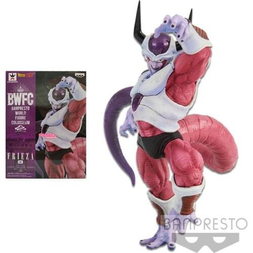 Bandai Dragon Ball Animation Figure BWFC2 Frieza Second Form Genuine Model Animation Peripheral Action Figures Children Toys