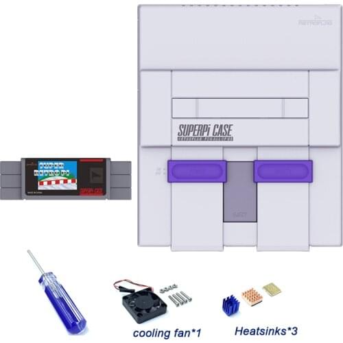 Retroflag SUPERPi CASE-J Case SUPERPi CASE-U NESPi Case for Raspberry Pi 3B Plus (3B+)/3B