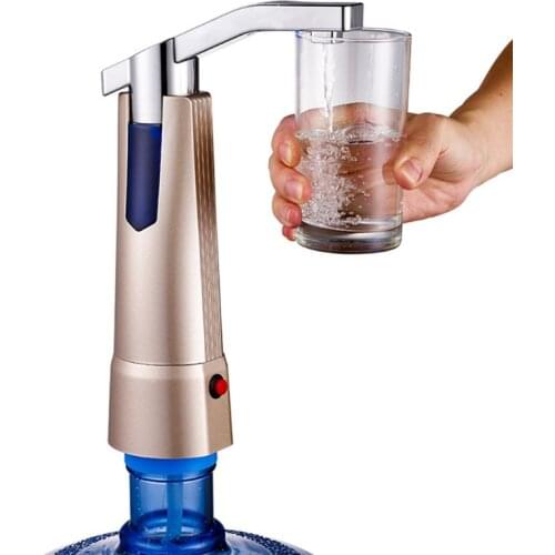 Water Pump Dispenser BMK Electric Gallon Drinking Bottle Water Dispensing Pump with On/Off Switch & Touch Button 2 Working Modes