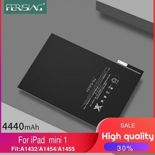 FERISING 100% New Original Tablet Battery for Apple iPad mini 1 A1432 A1454 A1455 Replacement Lithium Polymer bateria Mini1