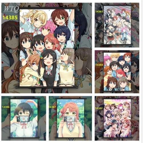 Love Live! Nijigasaki High School Idol Club Uehara Ayumu Takasaki Yuu Tenouji Rina Anime Posters Wall Art Picture Home Decor