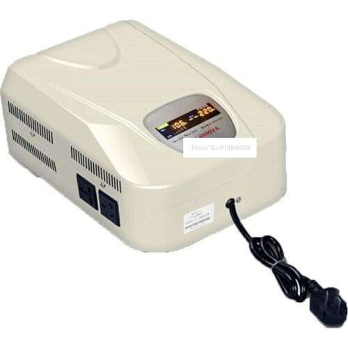 TM-6800VA Mini AC Regulated Power Supply Household AC Voltage Stabilizer Super Low Pressure Automatic Single-Phase Regulator