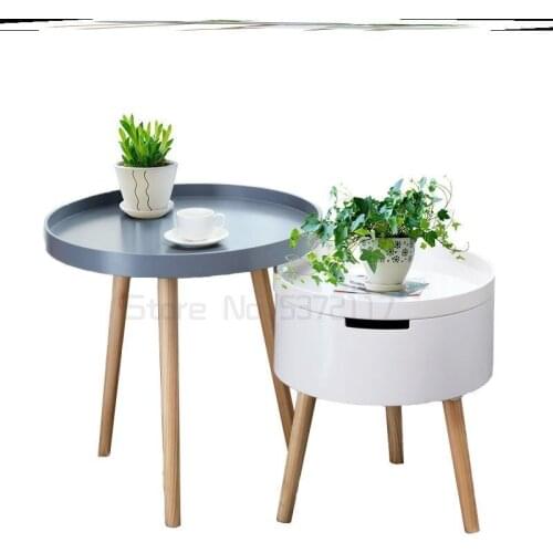 Office coffee table business large size movable small coffee table modern simple living room decoration