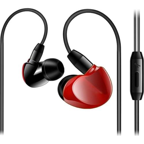 SX538 Portable Subwoofer 3.5mm In-Ear Wired Earphones Sports Headsets with Mic For Huawei Xiaomi Redmi Samsung Phone Headphones