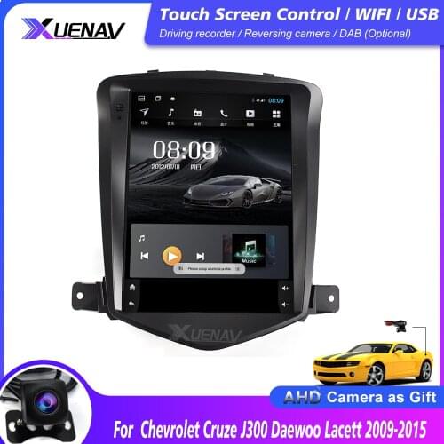 Radio Multimedia Stereo Player for Chevrolet Cruze J300 Daewoo Lacett 2009 2010 2011 2012 2013 2014 2015 car GPS navigation play