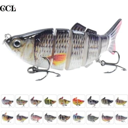 10cm 16.5g Sinking Multi Jointed Swimbait Wobbler Lures Lure 6 Segmented Bait For Pike Bass Musky Shad Fishing Tackle