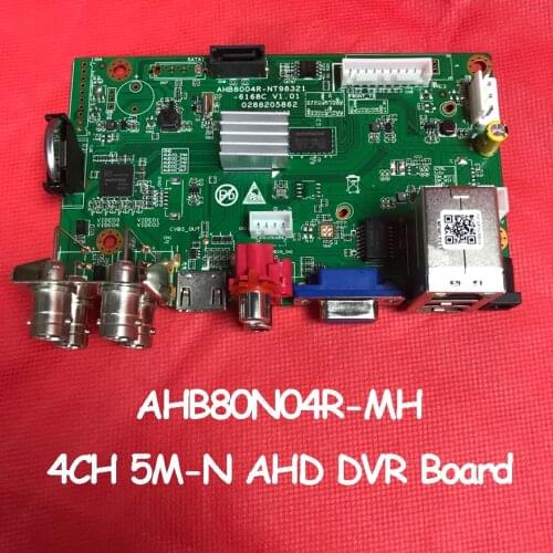 XM 4 Channel 5MP-N DVR Board CCTV Digital Video Recorder for 5MP AHD CVI TVI IP CVBS Camera Support HDMI Onvif Face Detection