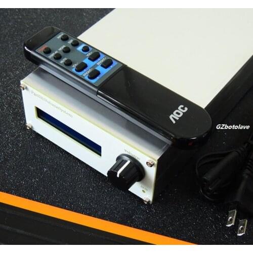 LCD display PGA2311 volume control machine/ IR remote preamp machine