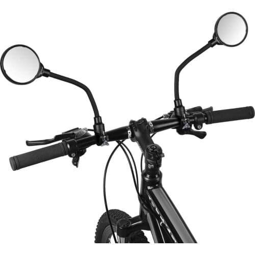1Pcs Bicycle Adjustable Mirror MTB Road Bike Rearview Safety Handlebar Angle Mirrors Cycling Rear View Bike Accessories Parts