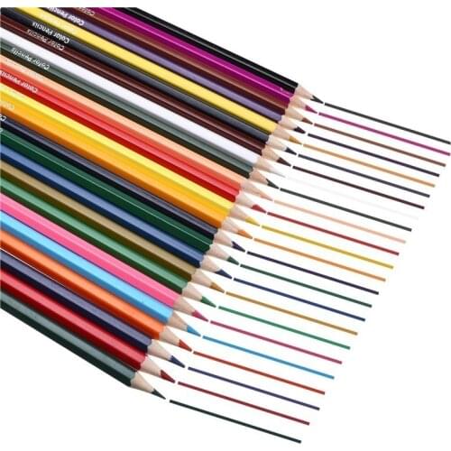 12/18/24 Color Cute Wooden Pencil Kawaii Wood Rainbow Color Pencil Kid School Graffiti Drawing Painting Pen Stationery 05826