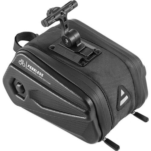 2.6L High Quality Large Capacity Reflective Cycling Pannier Reflective Strip Bike Bag Large Capacity for Bicycle