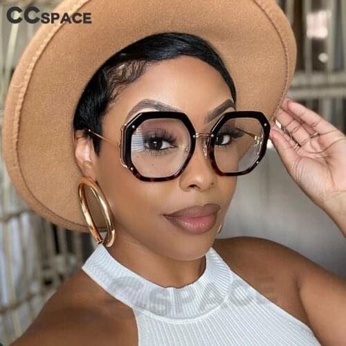 48154 Metal Anti-Blue Light Glasses Frame Womens Optical Fashion Computer Glasses