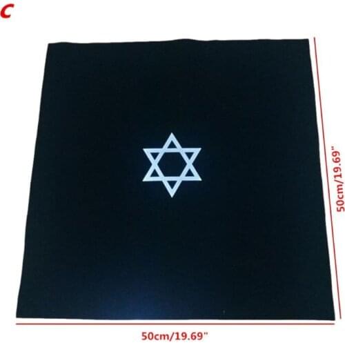 Altar Tarot Cloth Pentacle Tarot Game Tablecloth Board Game Velvet Tarot Bag
