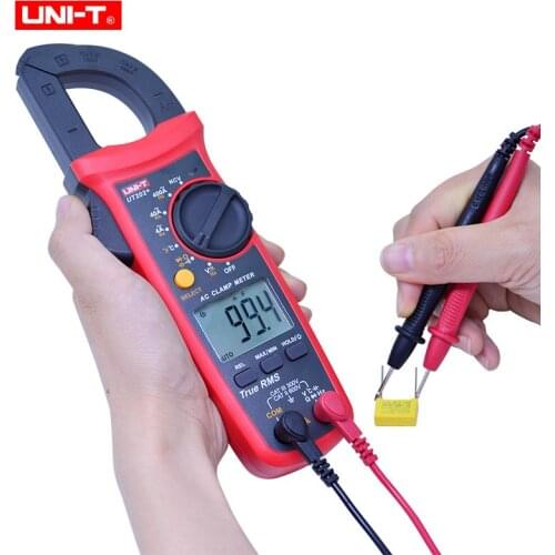 UNI-T Digital Clamp Meter True RMS UT201+ UT202+ UT202A+ AC DC 400-600A Clamp Multimeter Auto Range false detection protection