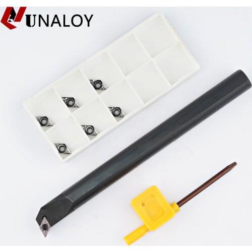 Internal Turning Tool Holder S10K-SDUCR07 S12M-SDUCR07 S20R-SDUCL07 Boring Bar DCMT Carbide Inserts Lathe Bar CNC Cutting Tools