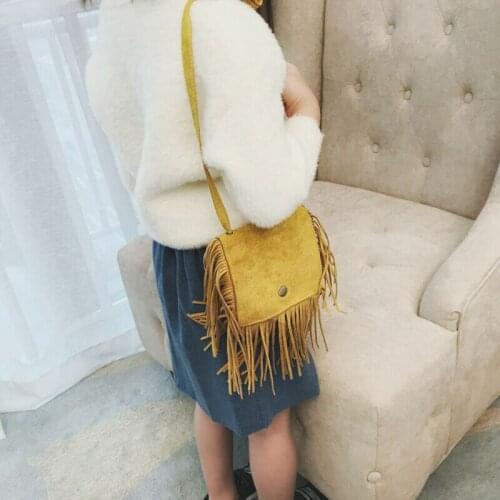 Babies Accessories Newborn Free Shipping Tassel Mini Messenger Bag Kids Baby Girls Handbags Coin Purse Children Shoulder Bags