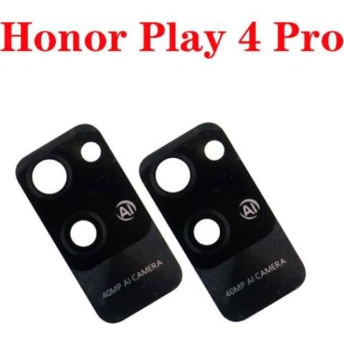 For Huawei Honor Play 4 Pro New original rear back camera glass lens with sticker