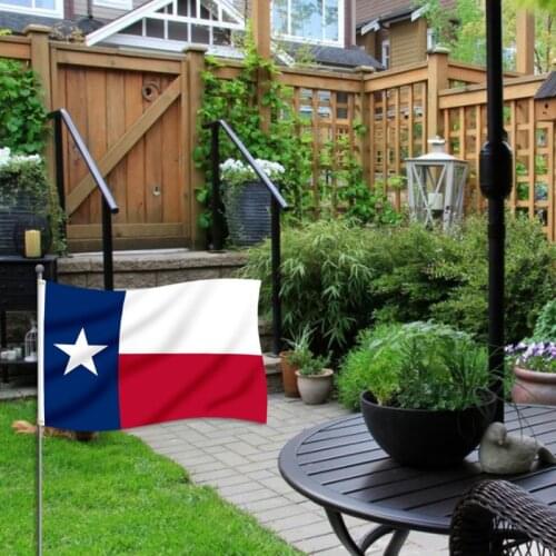 1pc The USA Texas Flag State Of Texas Banner 90*150cm TX State Flag Decorations For Home 3x5ft