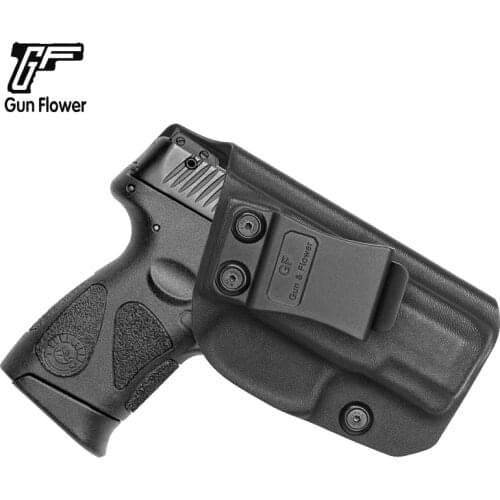Gunflower Fast Draw Tactical Airsoft Pistol Kydex Holster for Taurus millennium G2 PT111/PT140/G2C with Belt Clip