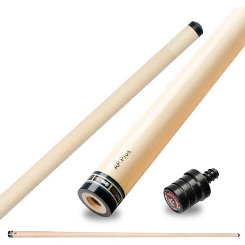 HOW Cue Shaft Single AP PLUS Shaft Abalone Shell Mosaic Inlay Ring Maple Shaft 13.1mm M Tip 73.5cm 3/8*8 Joint Pool Cue Shaft