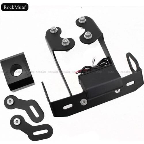 YAMAHA MT-09 Motorcycle License Plate Bracket Tidy Rear Fender Eliminator MT09 FZ09 Black Color