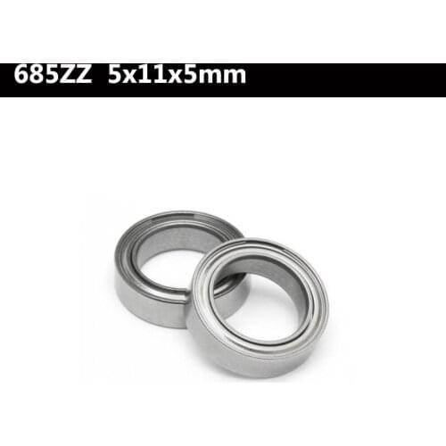 10PCS-685ZZ ABEC-5 5x11x5MM Miniature Ball Bearings 685ZZ EMQ Z4V4