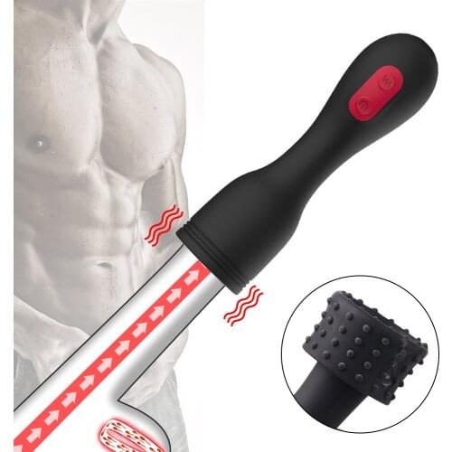 Male Masturbator Penis Enlarge Pump For Men Penis Delay Lasting Exercise Dick Glans Stamina Trainer Massager Adult Sex Toys