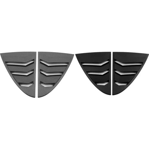Car Rear Window Louver Shutter Cover Trim for Benz a Class W177 2019-2021 Window Louver Side Vent Trim