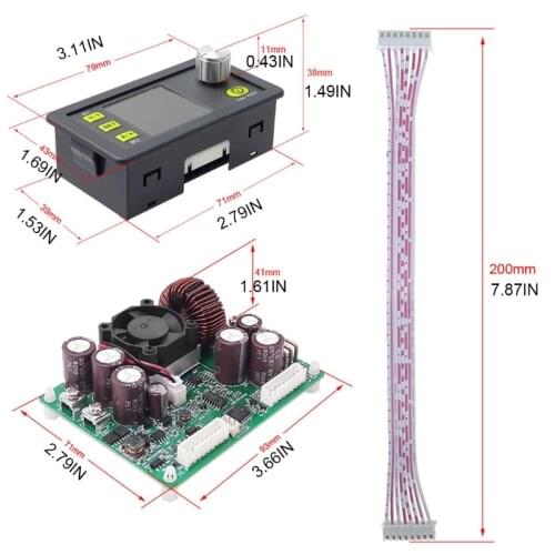 Constant Voltage Current 50V 20A Regulated Power Supply Output Voltage 0-50V Output Current 0-20A Voltage Stabilizer 875F