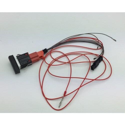 For Skoda Octavia Tire Pressure Warning Switch Set Button and Wire Connector 1ZD 927 127