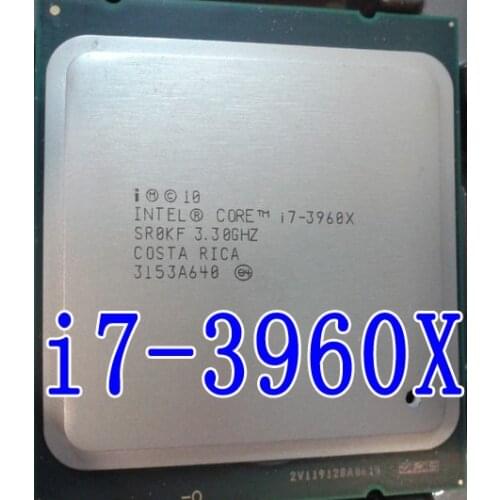 Intel Core i7-3960X i7 3960x CPU processor 3.3GHZ 32nm 130W LGA 2011 Six-Core hexa-core desktops scrattered i7 3960X
