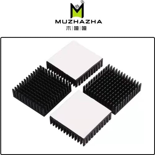 4PCS 3D Prints Radiator Aluminum Motor Heatsink Extruded Heat Dissipation Electronic Heat Sink for Ender 3 PRO 42 stepper motor